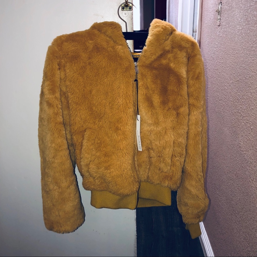 Laura’s boutique furry coat